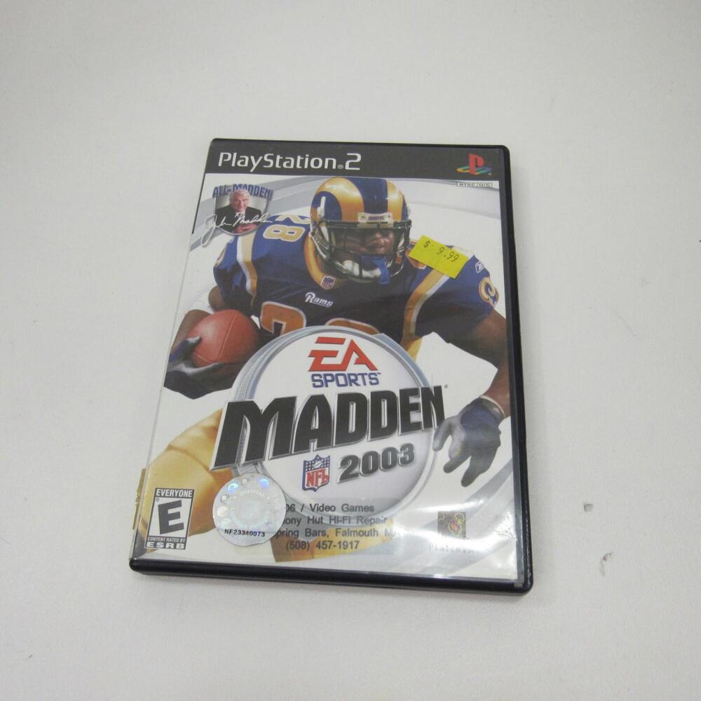 Madden NFL 2003 (Sony PlayStation 2,‎ 2002)  5